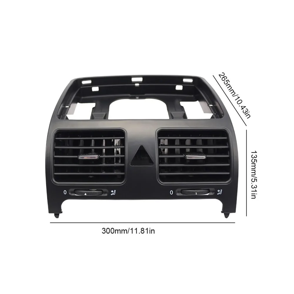 2004-2009년식 VW 제타 MK5 골프 5 레빗 블랙 대시보드 차량 에어컨 통풍구 1K0819728 1K0819703 1K0819704