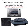 New Remote Control Tracked Tank 777-584 Mini Rc Tank Combat Military Tank Model Simulation Tiger Tank Popular Toy Puzzle Toy Boy 1