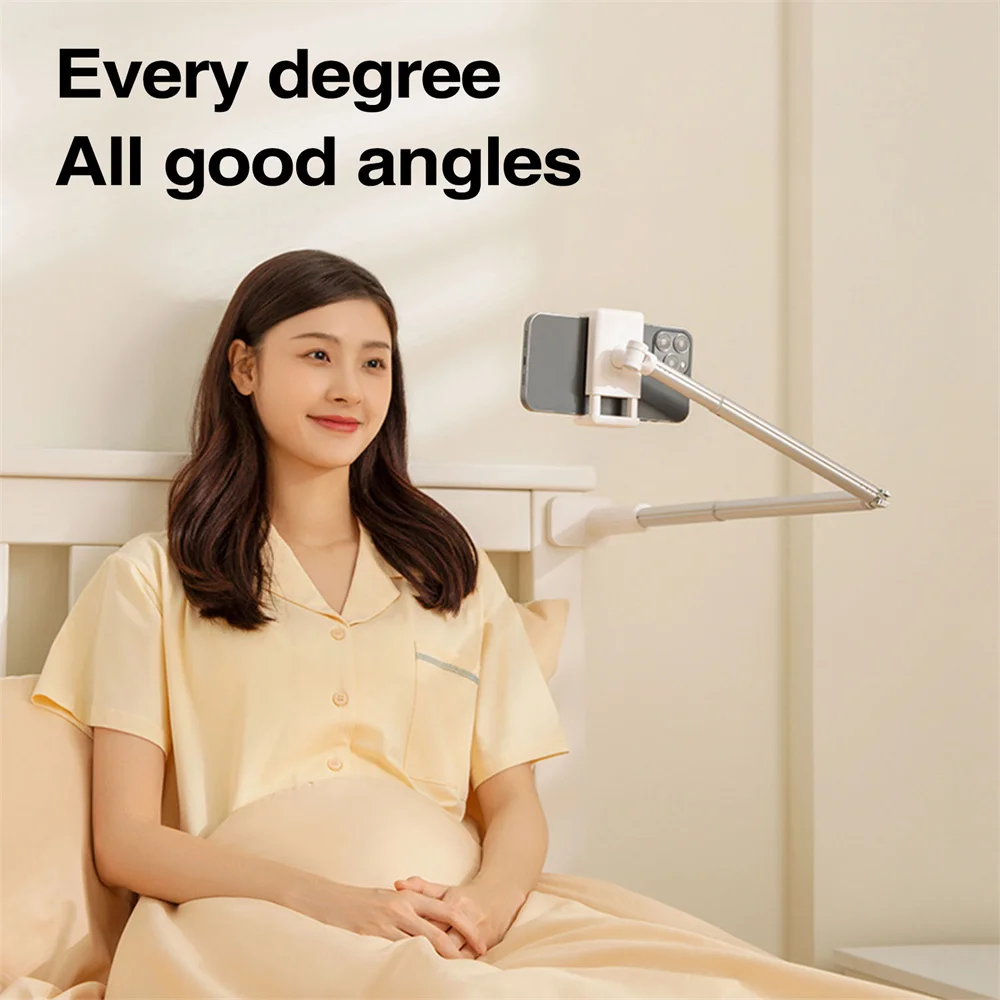 

Гибкий вращающийся на 360 градусов держатель для телефона на гибкой ножке, Регулируемый Настольный зажим для телефона на кровать, для смартфонов iPhone, Xiaomi, Samsung