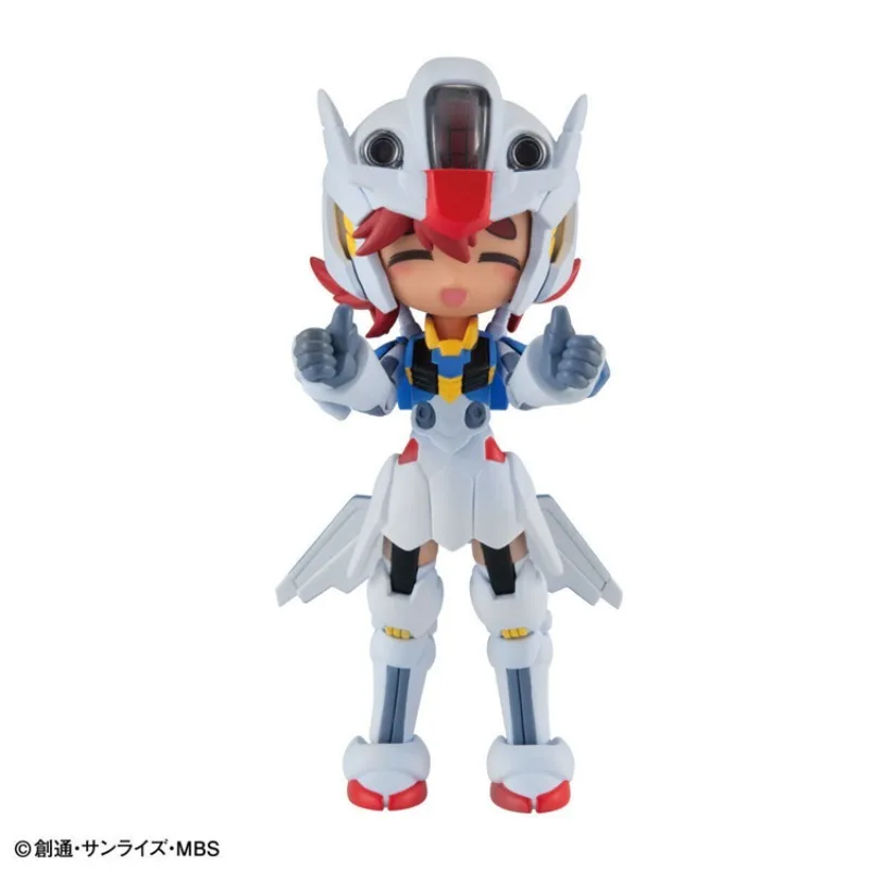 Фото Игрушечные фигурки BANDAI Shokugan Mobile Suit Gundam The Witch From Mercury AERIAL Miorine Rembran Suletta Mercury Action, подарки №5