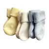 2Pair/lot New Baby and Children's Socks 0-1 Year Old Autumn/Winter Cotton Warm Boys and Girls' Baby Socks 5