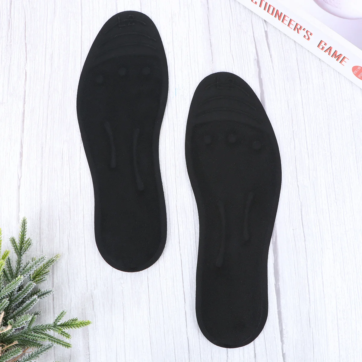 

Liquid Massage Insoles Glycerin Filled Insert Orthotic Shoe Insoles Foot Massage Breathable Sports Shock Absorption Insoles