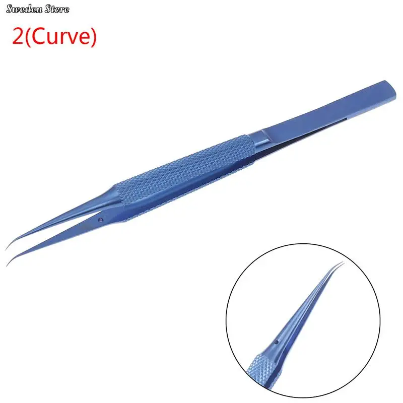 Titanium Alloy Tweezers Repair Tool 0.15mm Edge Precision Fingerprint Tweezers For Picking Tools tweezer tool precision tweezers phone repair tweezers