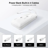 20000mAh Power Bank Portable Charging Powerbank Mobile Phone External Battery for iPhone 15 14 Samsung Huawei Xiaomi Poverbank 2