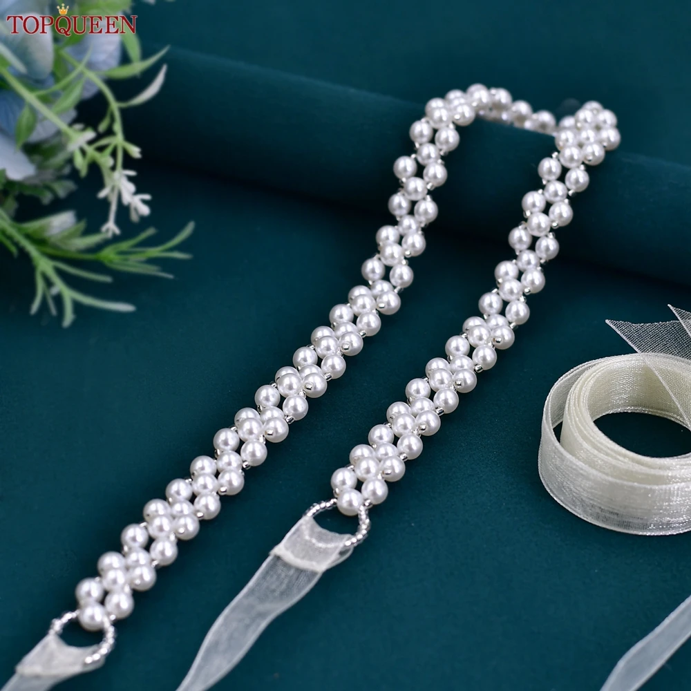 Bridal Waistband Bridal Belt Pearl Belt For Wedding Dress Bridesmaid Dress