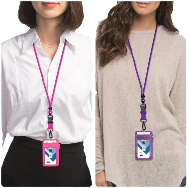 Cordino Portachiavi Da Collo - Con Moschettone Per Chiavi, Carte E Cellulare - Foto 3