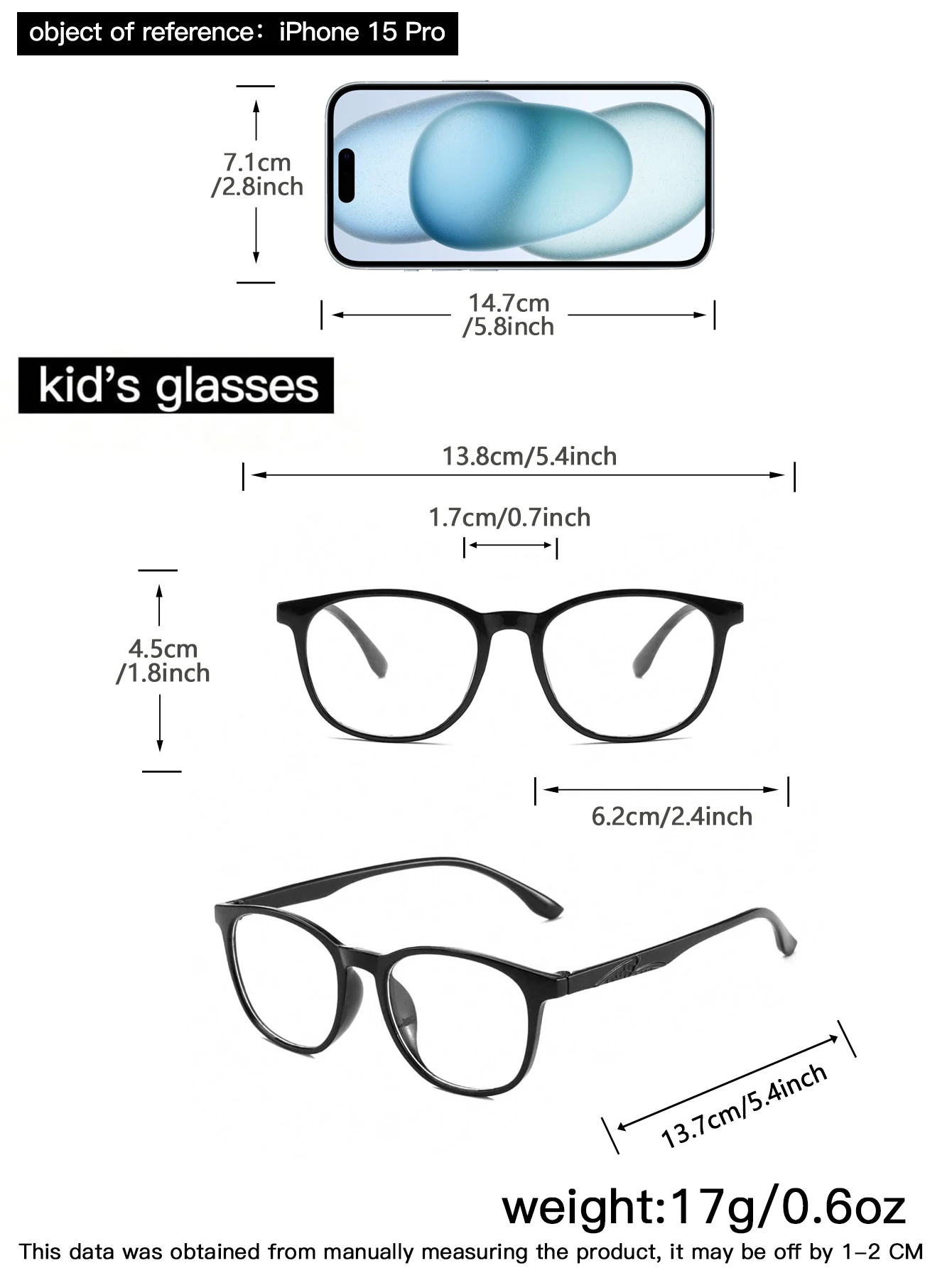 2pcs of teen 12-16 years old acrylic campus style rectangular fashion anti-blue light glasses for everyday life