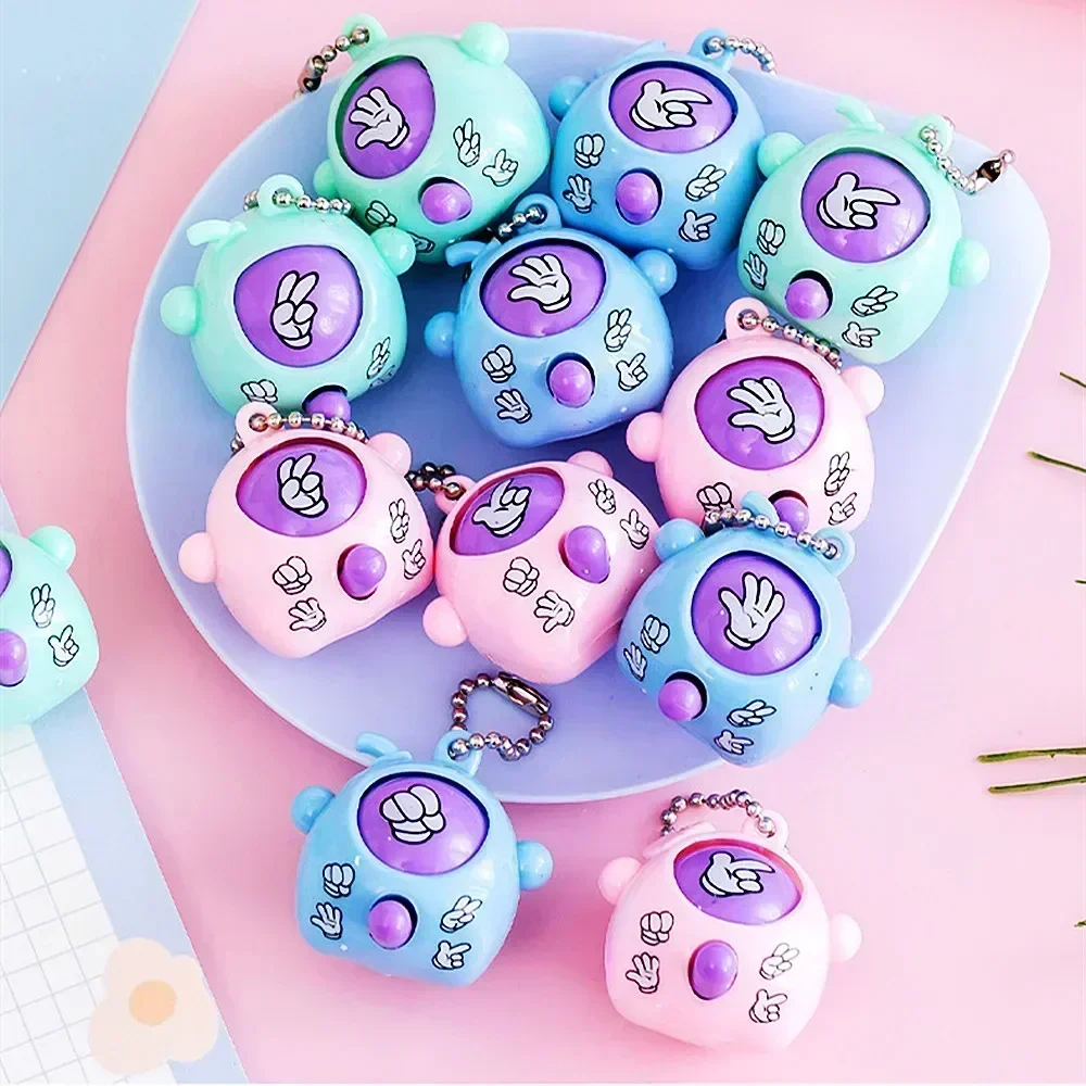 20 Pack Mini Pop Bubble Keychains - Whale Fidget Toys For Kids Party Favors & Gifts