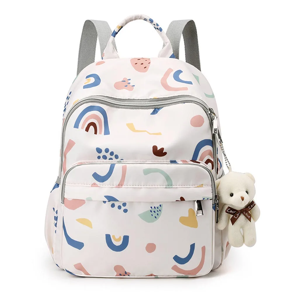 Personalizza il tuo nome Zaino Borsa portaoggetti da esterno per mamma Borse con pacchetto multifunzionali portatili con nome ricamato personalizzato