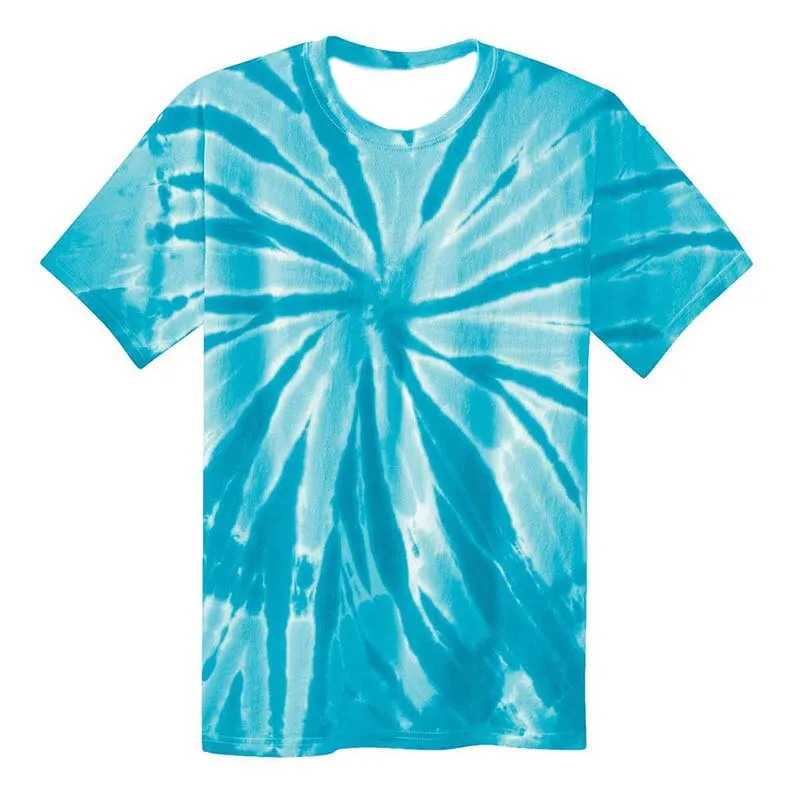 Colorful Tie Dye 3D Print T Shirt Casual Fashion