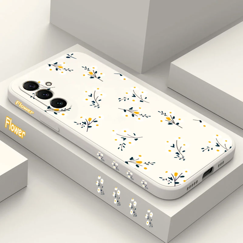 Stunning Flower Silicone Phone Case Cover