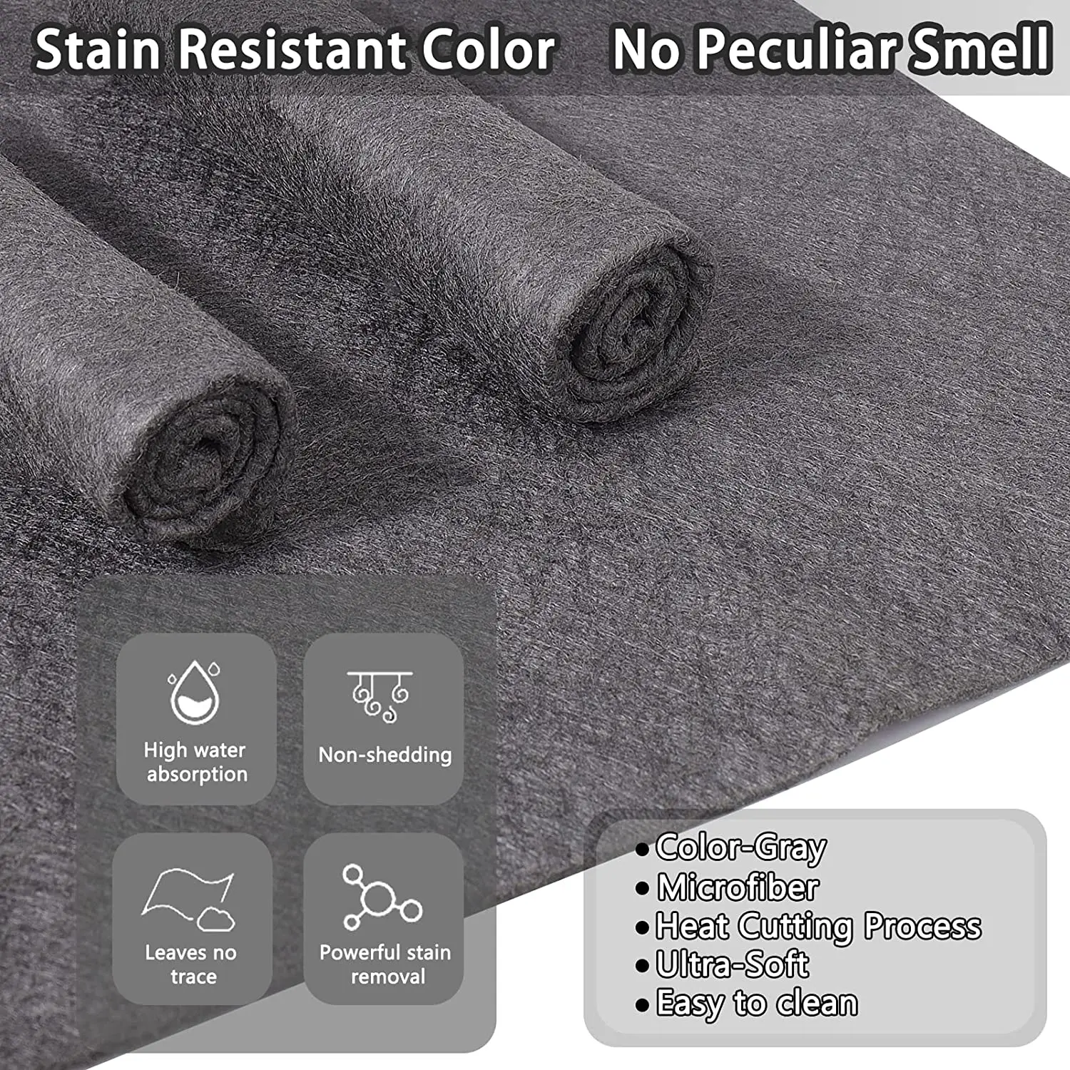 Thickened Magic Cleaning Cloth 3/5/10 Pcs Microfiber Streak Free Reusable for Kitchens Glass Cars