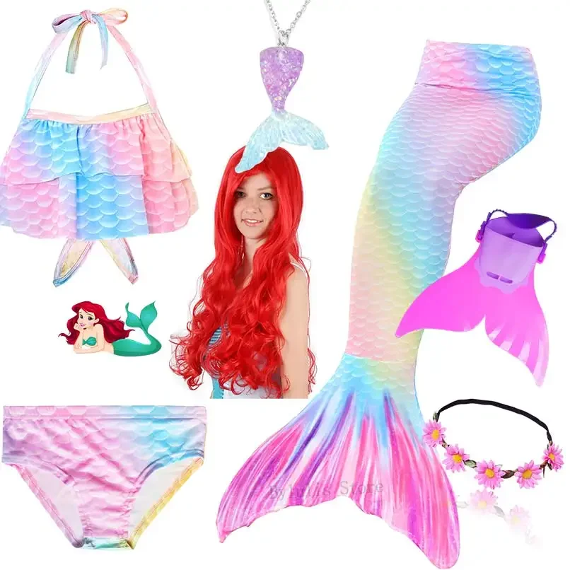 Mermaid Costume for Girls Swimming