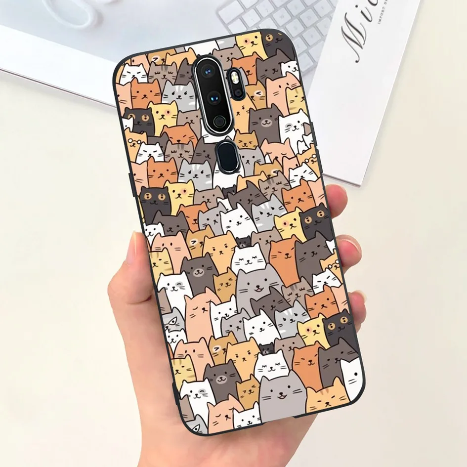 Fashionable Shockproof Silicone Phone Case with Landscape Design
