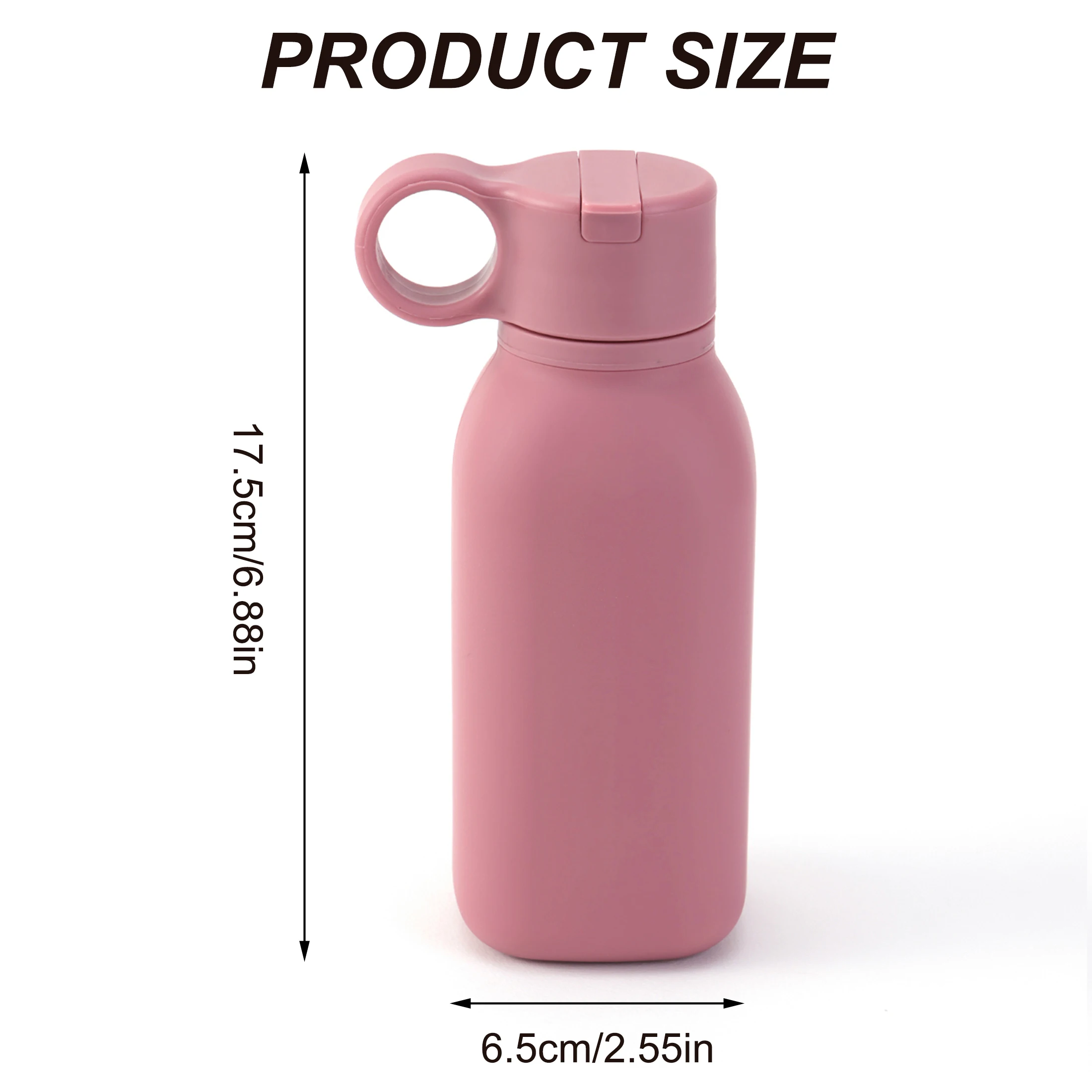 Color Kids 1PCS Silicone Baby Training Cup Flip Top Leakproof Sippy Cup For Infant Feeding Outdoor Sports Travel Baby Stuff