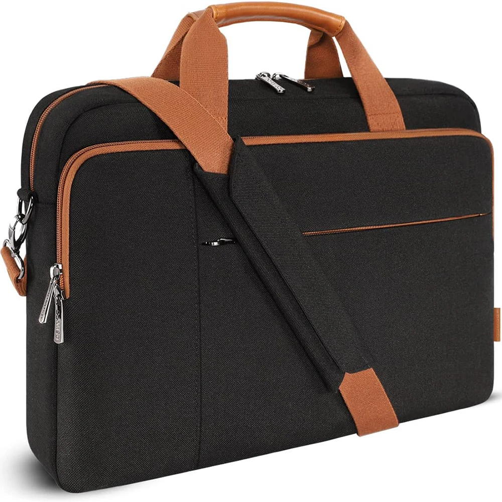 sac bandoulière pour ordinateur portable sacoche étanche pour ordinateur gris