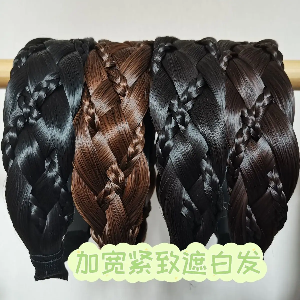 largo fishbone tranças hairbands artesanal retro cabeça