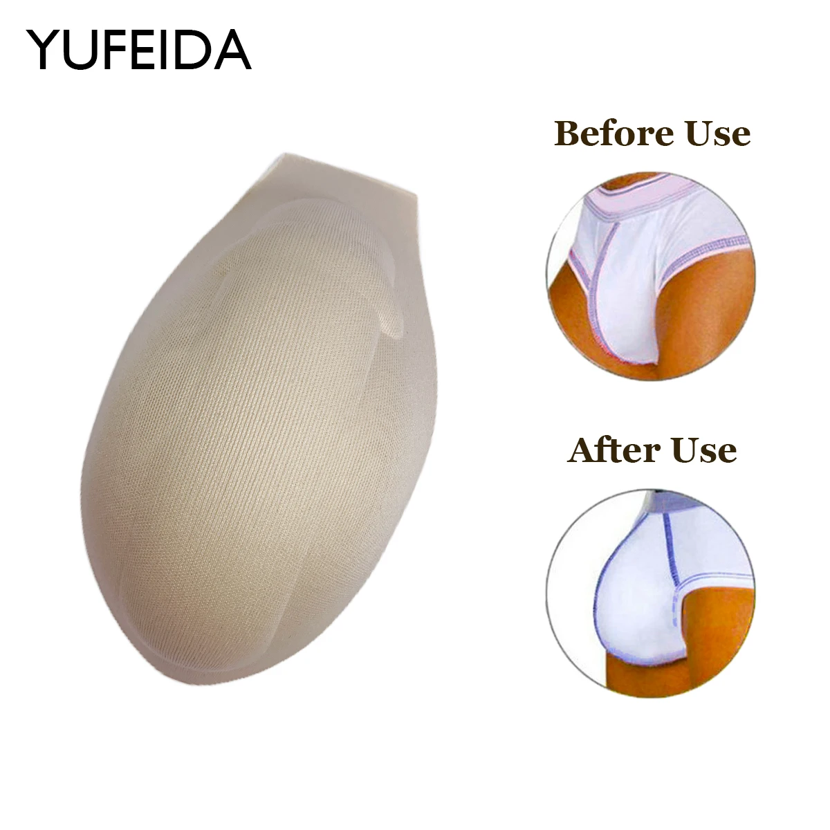 

Мужские трусы YUFEIDA с подкладкой из губчатой ткани, нижнее белье, мужские трусы, сексуальные мужские трусы с подкладкой, чашечки с подкладкой пуш-ап, мужские трусы