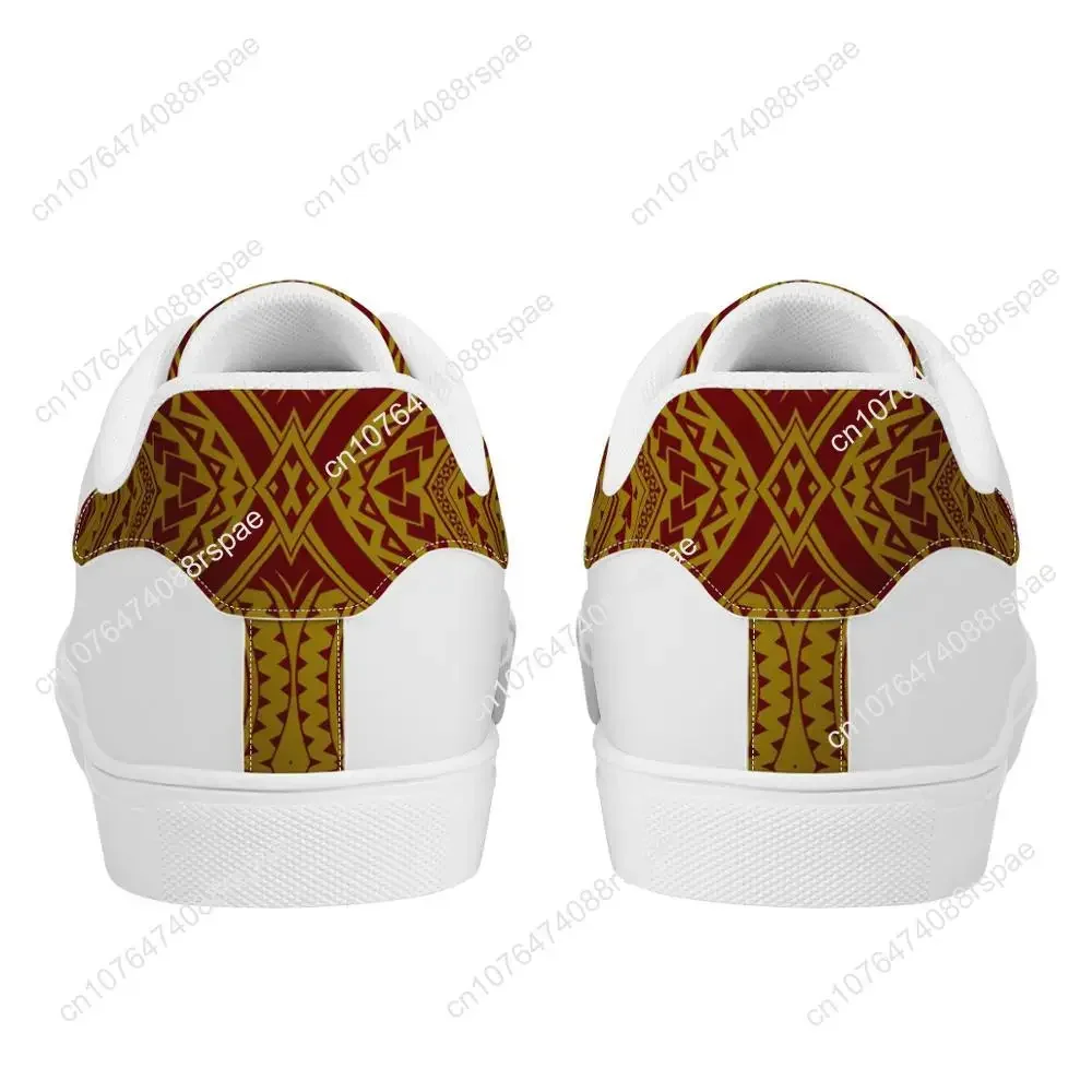Fashion Trendy Flat Sneaker Polynesian Samoa Tribal Unique Ethnic Printed Custom Fashion Walking Sport Shoes Women Running Shoes