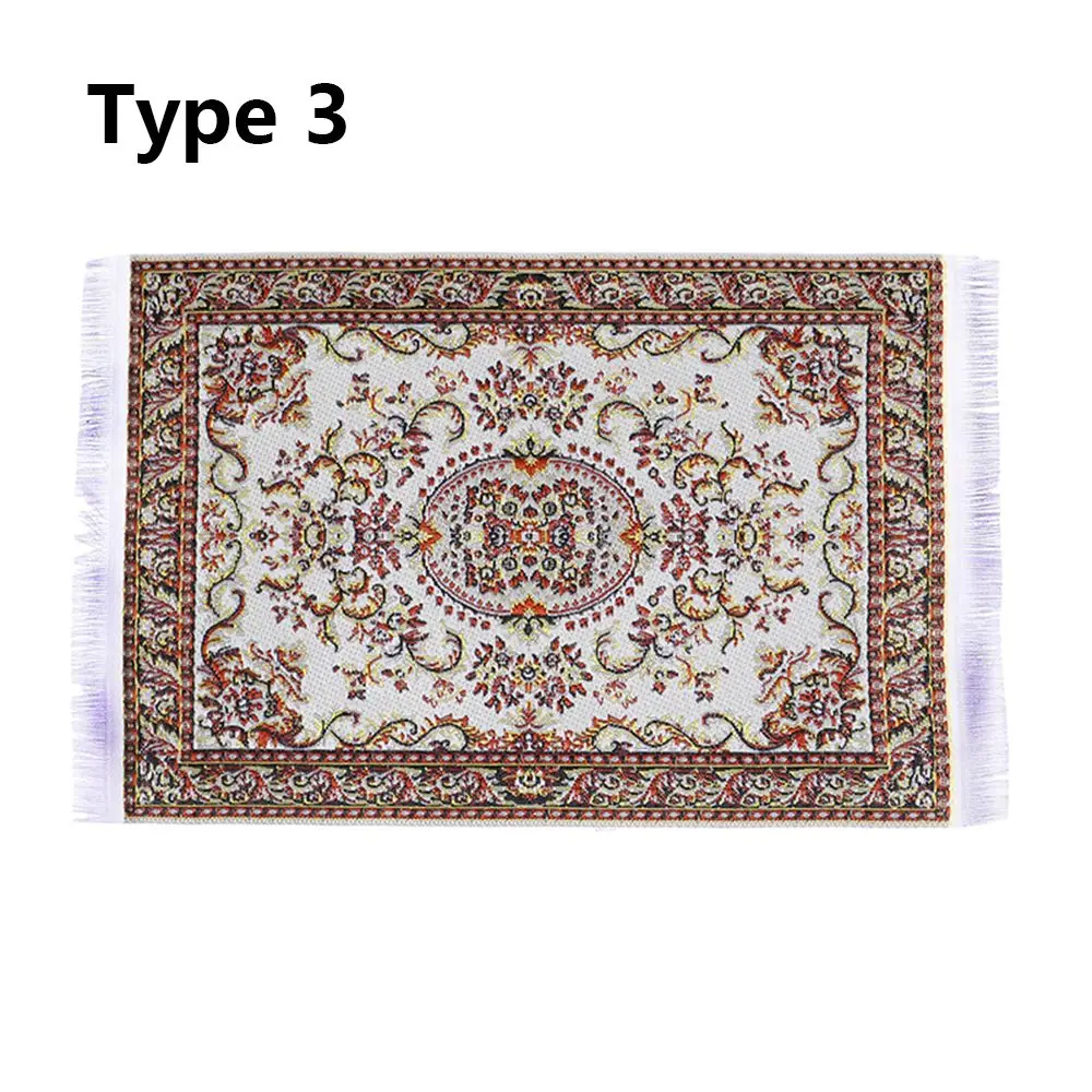 1:12 Scale Dollhouse Miniature Turkish-Style Carpet Rug