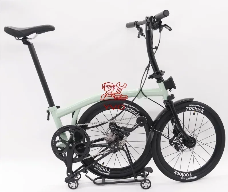 折りたたみ自転車 ディスクブレーキの実力：Fashion MINT T9D-20Dを 