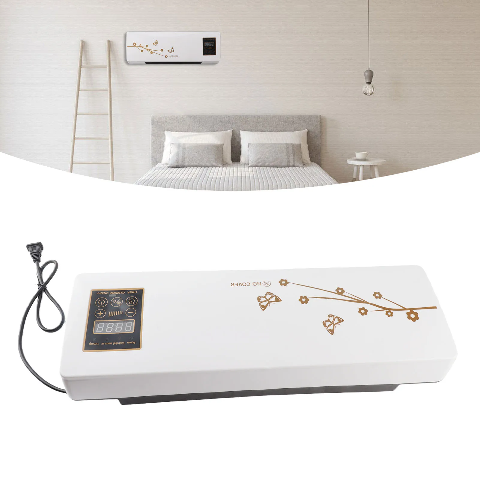 Climatiseur mural, climatiseur et chauffage pour chambre à coucher, salon, climatiseur mural 2