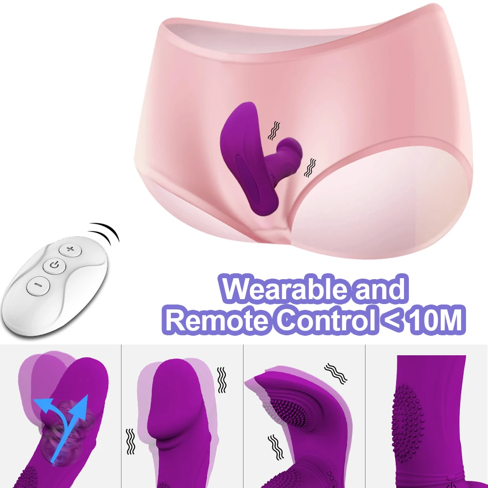 Draadloze Afstandsbediening Dildo Clitoris Stimulator Wearable Vinger Wiggling Vibrator Vrouwelijke Seksspeeltjes Winkel Voor Vrouwen Koppels Volwassen _ afbeelding