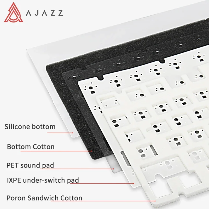 AJAZZ  Ű,   , 3  , Tft ũ,   Ŷ, RGB Ŀ PC, Gamde Kedyboar, Ak820/Ak820 Pro