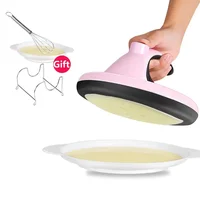 220V Electric Crepe Maker Non-stick Pancake Maker Machine Household Electric Baking Pan Easy Operation 1