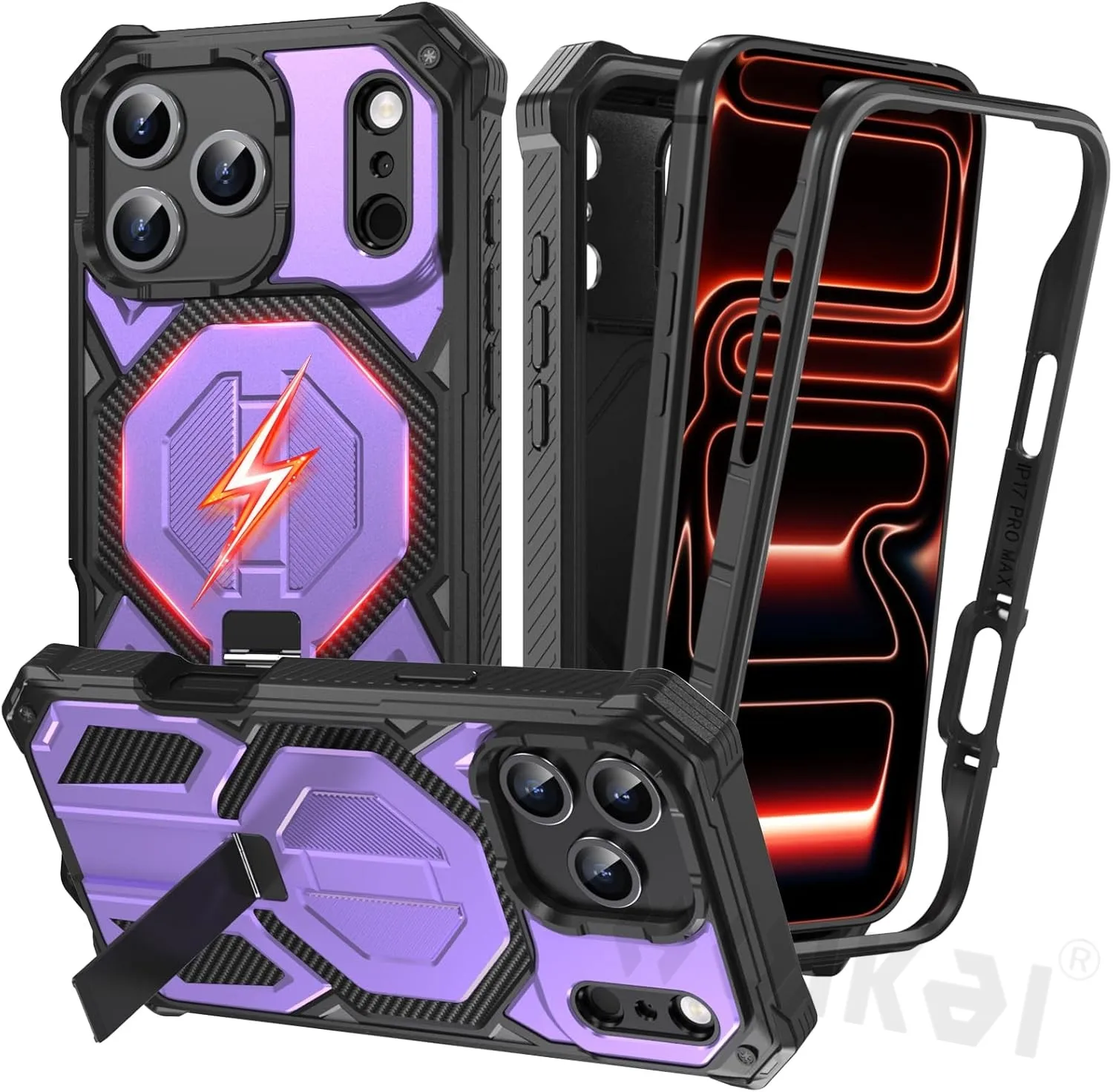 Magnetic Military Grade Shockproof Protective Phone Case