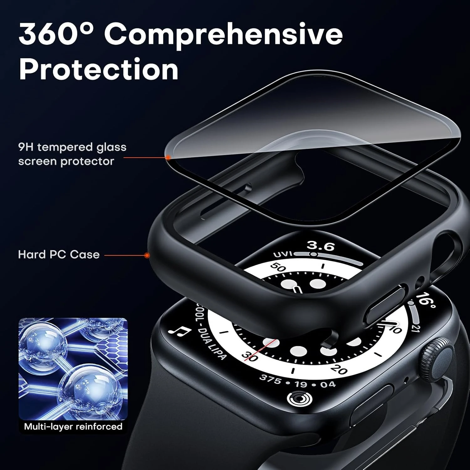 Premium Glass Screen Protector with Cover