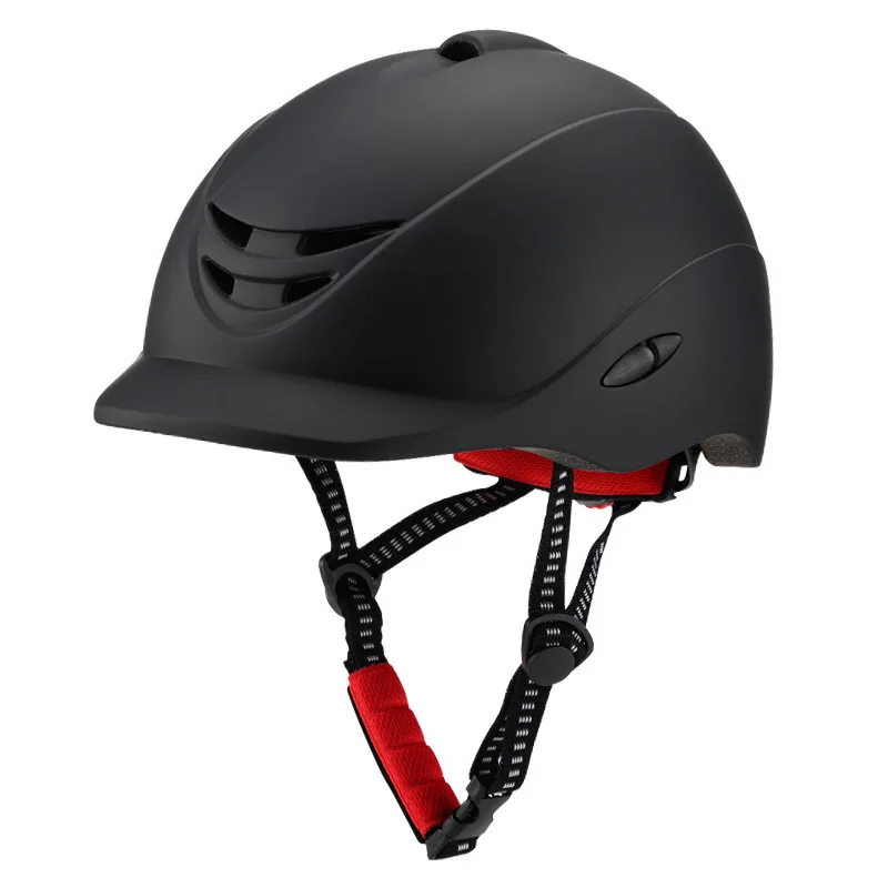 Breathable Equestrian Helmet Horse Riding Hat Adjustable Super Light Equestrian Rider Equipment Outdoor Sports 52-62 horse riding helmet