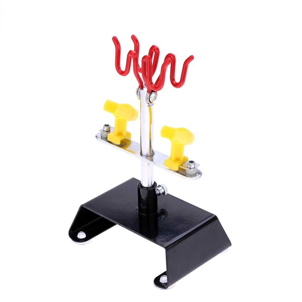 Airbrush Stand Practical Clamp-on Style Airbrush Holder Two-brush Table  Stand Airbrush Rack Tool Easy to Use - AliExpress