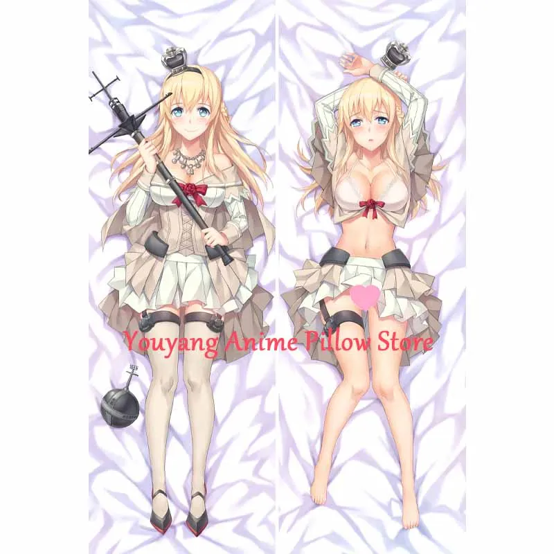 

Dakimakura Anime Warspite Collection Pillow Cover Double-sided Print Life-size Christmas Decoration Japanese