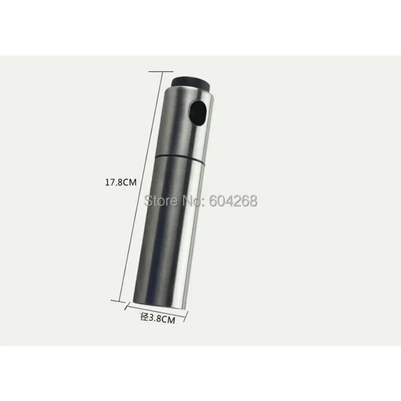 1 pc Silver Stainless Steel Spray Pump Fine Mist Oil Sprayer Vinegar Sprayer