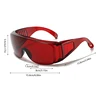 Red Laser Protective Goggles Light Blocking Eye Mask Beauty Salon Eye Care Eye Mask For IPL Laser LED UV Lamp Treatment 6
