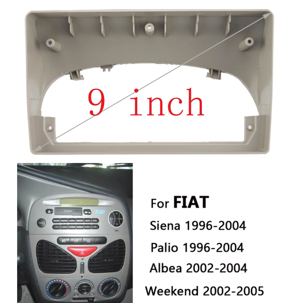 WQLSK ǾƮ Palio 1996-2004 Siena 2002-2004 Fascias 2 din CD ī   귡Ŷ DVD  ̽ 