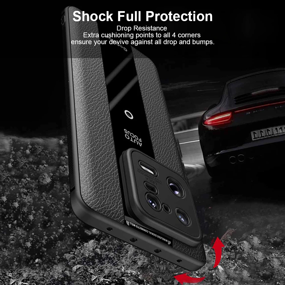Mi 13 Pro Classic Shockproof luxury Phone Case For Xiaomi Mi13 Ultra Frosted Texture Slim Matte Protective Capa For Mi 13 Fundas