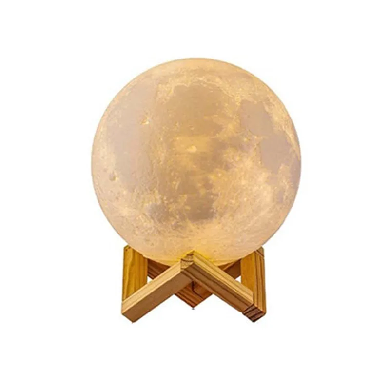 3D Moon Lamp with Galaxy Projection - 5 Color Changing LED Night Light for Kids & Teens, Bedroom Reading Lamp +Starry Sky Decor