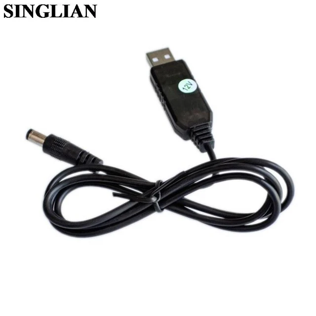 USB Power Boost Line DC 5V To DC 12V Step UP Module USB Converter Adapter  Cable 2.1x5.5mm /1.35x5.5mm - AliExpress