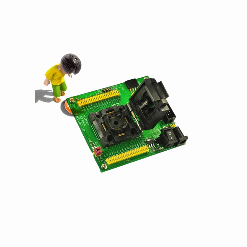 Teste Programação Soquete Lqfp64 Pacote Programador Jtag Swd Serial Port Métodos de Download Stm32 - Image 3