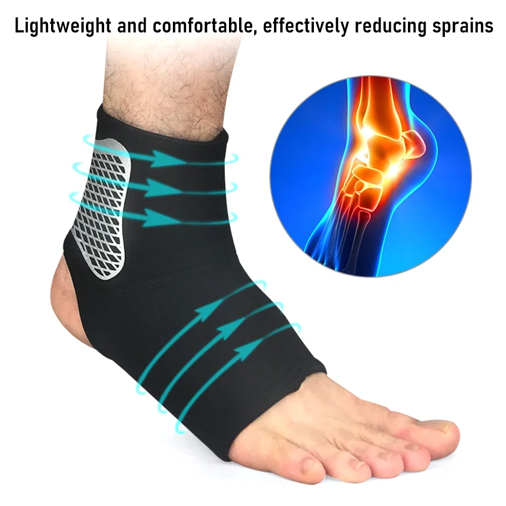 Neoprene Sport Ankle Brace for Men Women Compression Fixed Jiont Ankle Support Protector Sock To Relieve Pain Hiking Gym