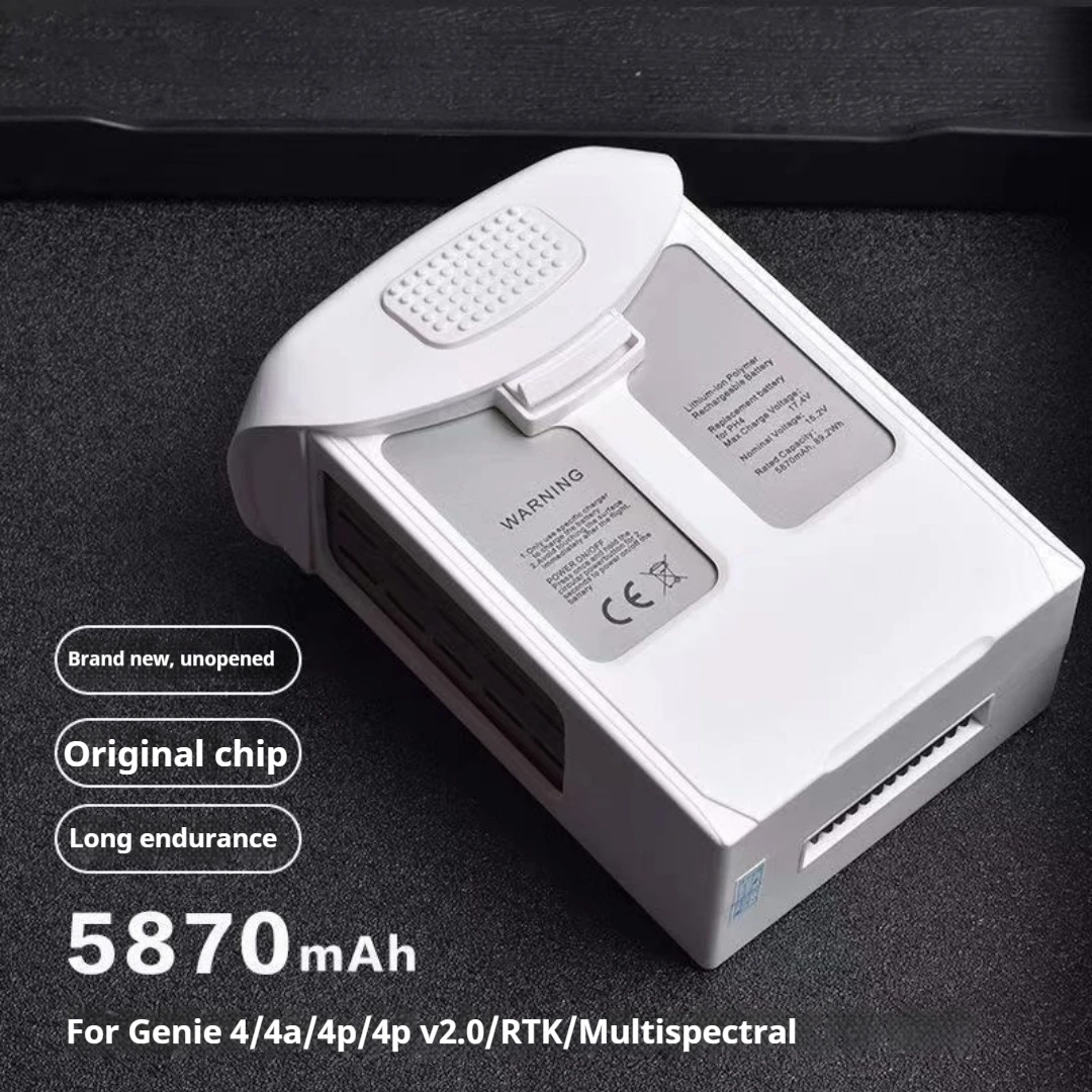 Battery 5870mAh 15.2V for dji Phantom 4 compatible phantom 4A/4 pro/4 pro v2.0/4 RTK series drone replacement battery