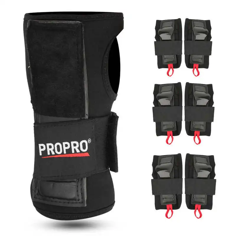 PROPRO Roller Skating Wrist Guard Handguard Double-Sided Support Anti-Fall Outdoor Sports Protective Gear
