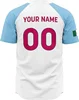 2024 Mexico Baseball jersey 3D Print Mesh Free Custom Name Baseball Shirt Men's Street Oversize Apparel Short Sleeve Sportswear 4