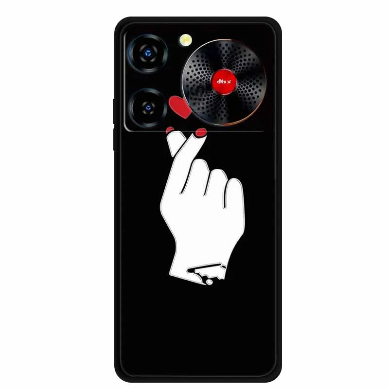 Floral 3D Embossed Shockproof Silicone Soft Phone Case – 6.6 Premium Back Cover