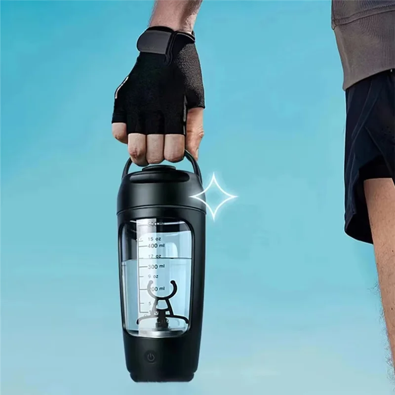 J1UL1N Electric Protein Shaker Bottle Portable 1200Mah Rechargeable Blender Cup Automatic Self Stirring Mug Mixing Cups