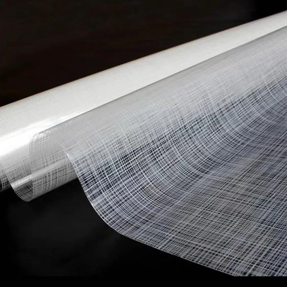 Black white line glass film PET mesh glass film, privacy protection decoration, self-adhesive waterproof and explosion-proof