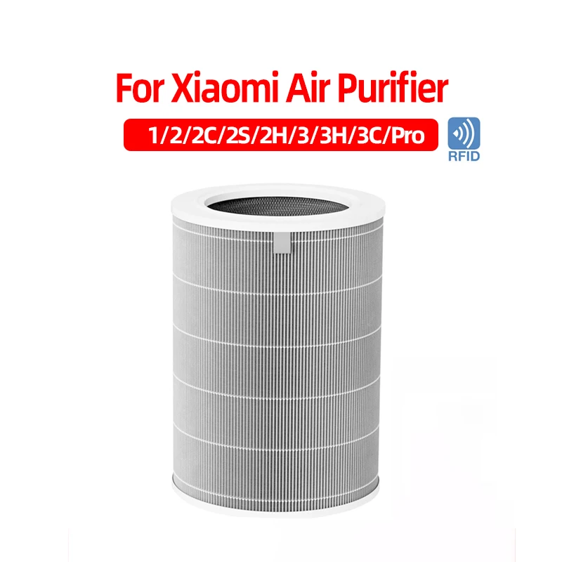 Air Filter For Xiaomi Air Purifier 1/2/2S/2C/3/3C/3H Pro For Mi Air Filters  with Activated Carbon HEPA Filter Replacement