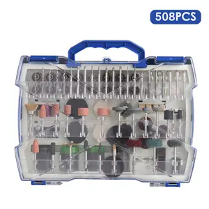 480pcs Rotary Tool Accessories Kit, Goxawee 1/8 inch Shank Rotary Tool Accessory Set, Multi Purpose Universal Kit for Cutting, Drilling, Grinding
